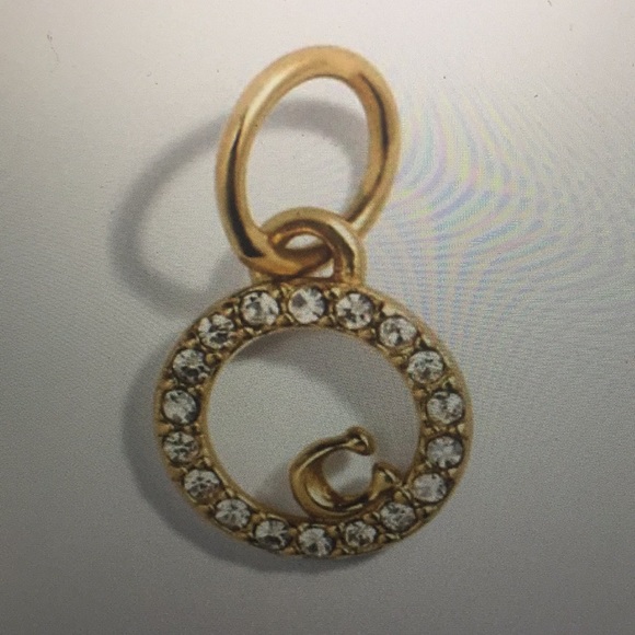 COACH COLLECTIBLE ETERNITY CIRCLE PAVE CHARM (NWT) - Picture 3 of 8